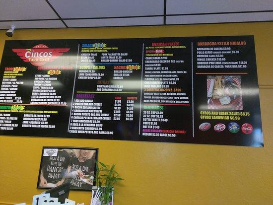 Cincos Taco Grill